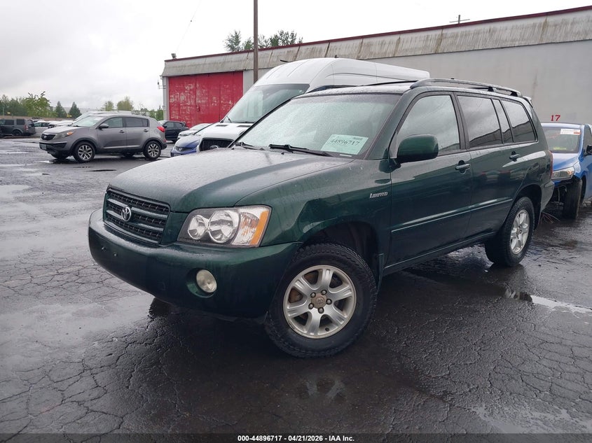 2002 Toyota Highlander Limited V6