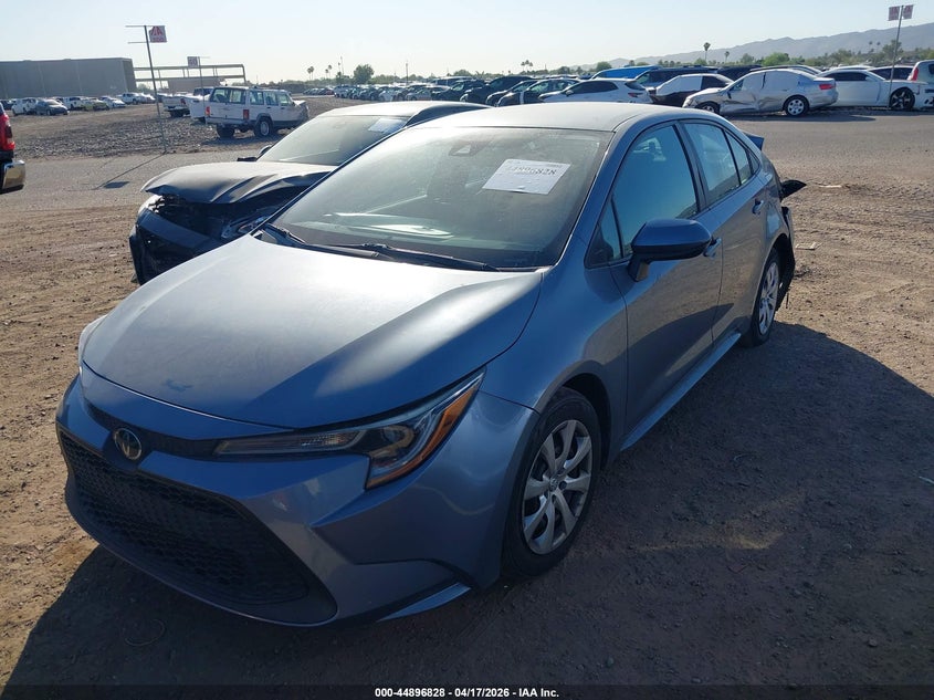 2022 Toyota Corolla Le 5YFEPMAE3NP320395 photo 1