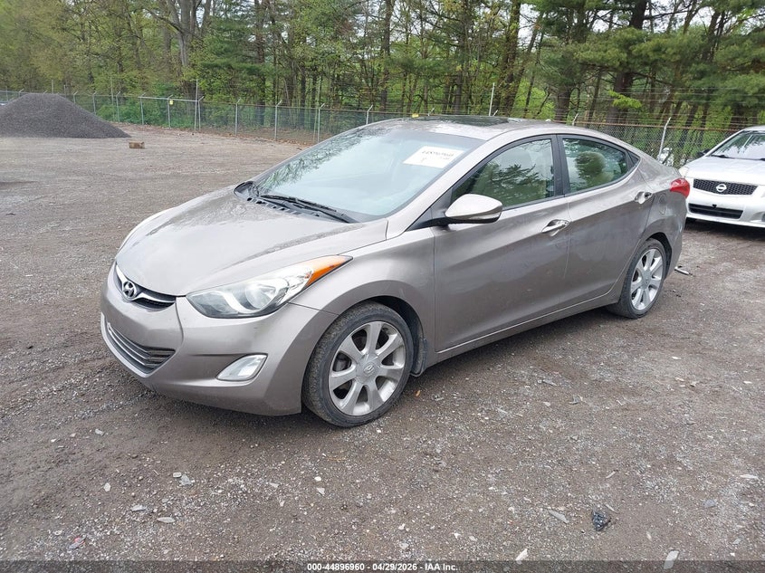 2013 Hyundai Elantra Limited 5NPDH4AE7DH158839 photo 1