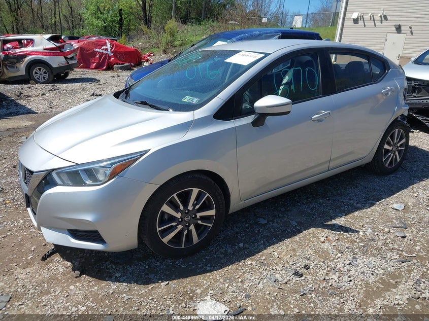 2021 Nissan Versa Sv Xtronic Cvt 3N1CN8EV0ML884566 photo 1