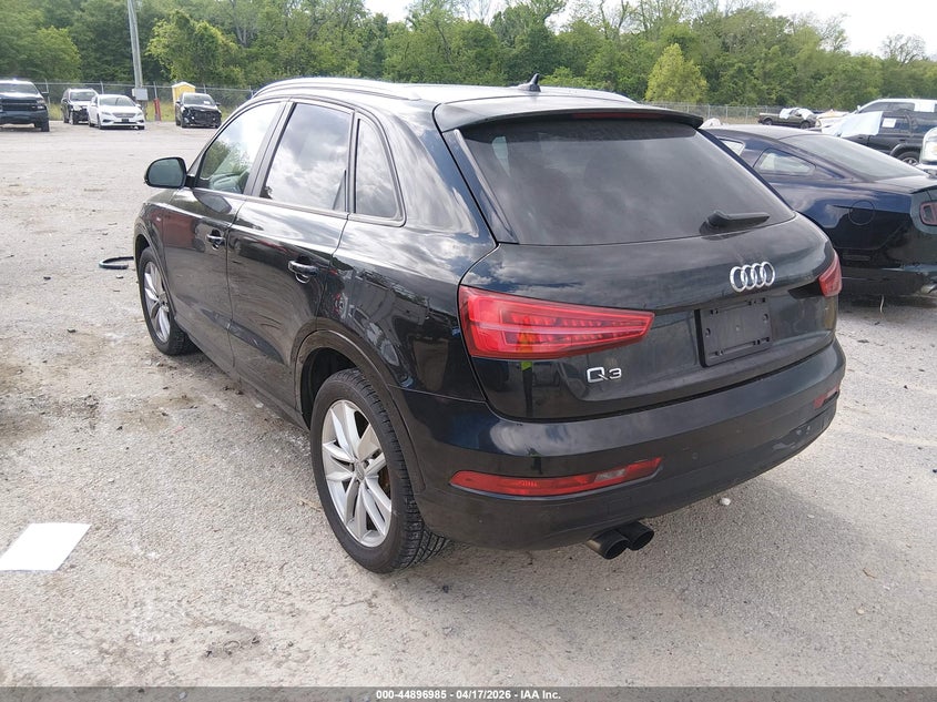 Vin: wa1bccfs7jr004368, lot: 45394349, audi q3 2.0t premium/2.0t sport premium 20183