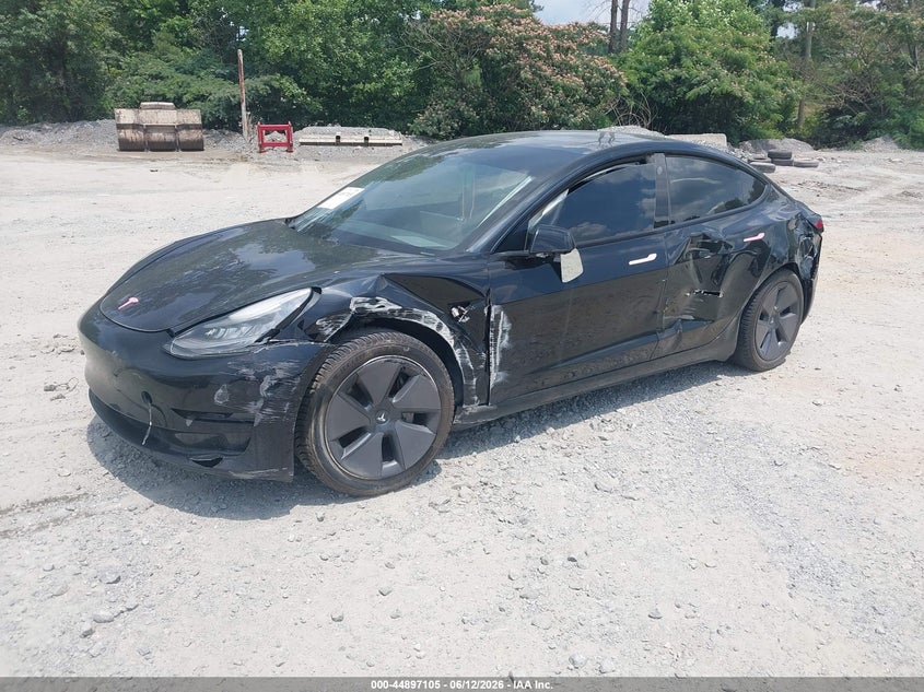 Vin: 5yj3e1ea8mf854909, lot: 45394469, tesla model 3 standard range plus rear-wheel drive 20212