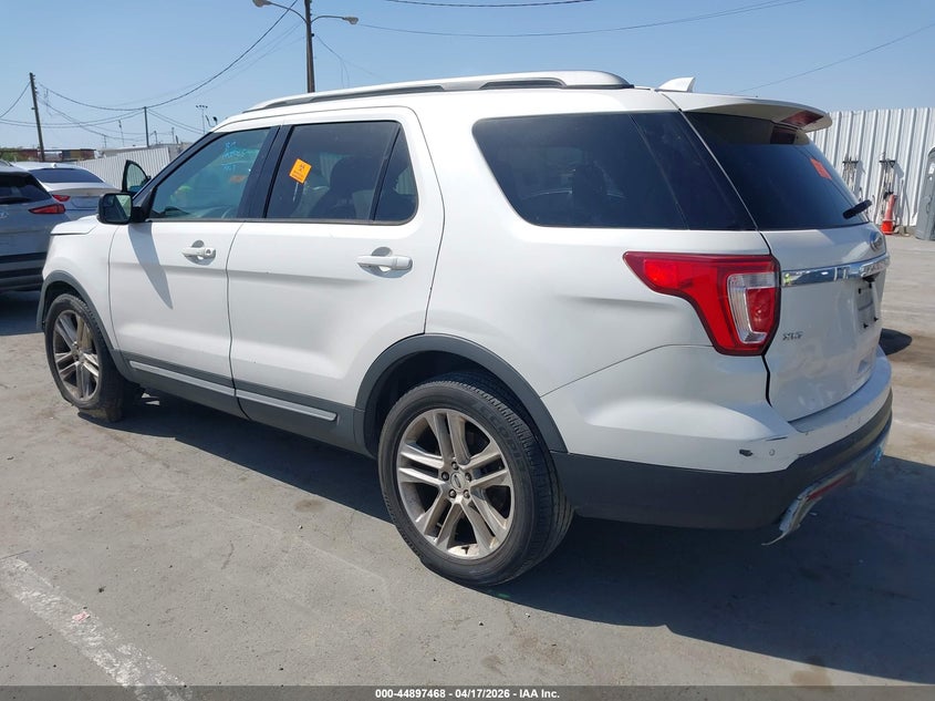 Vin: 1fm5k7d84ggc71990, lot: 45394832, ford explorer xlt 20163