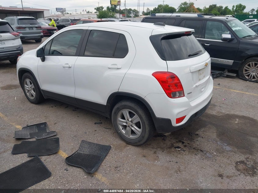VIN KL7CJKSB4MB301186 2021 CHEVROLET TRAX FWD LS
