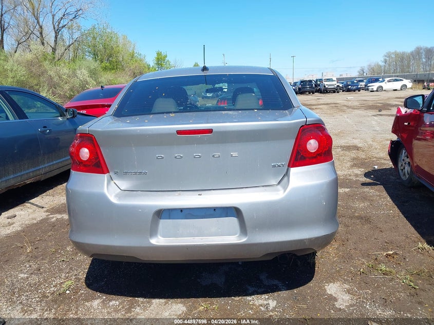 DODGE AVENGER 2013 VIN 1C3CDZCB5DN608709