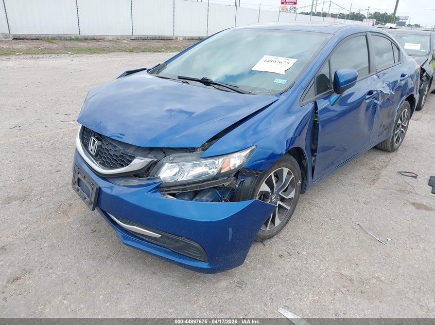 2014 Honda Civic Ex 19XFB2F83EE001042 photo 1