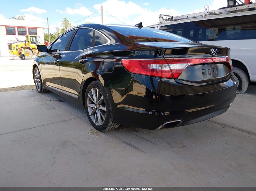 Vin: kmhfg4jg6ga513570, lot: 45395092, hyundai azera 20163