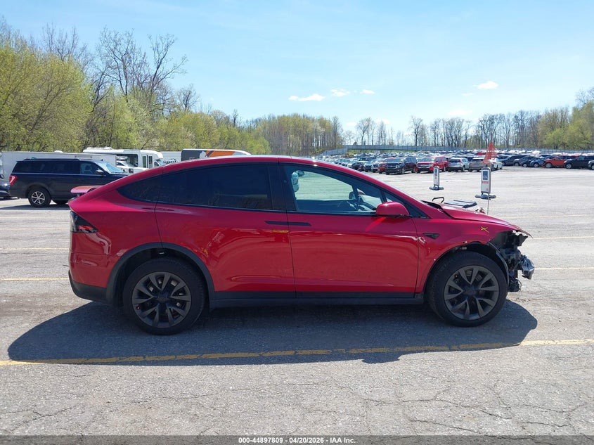 2022 Tesla Model X Dual Motor All-Wheel Drive VIN: 7SAXCAE57NF349250 Lot: 44897809
