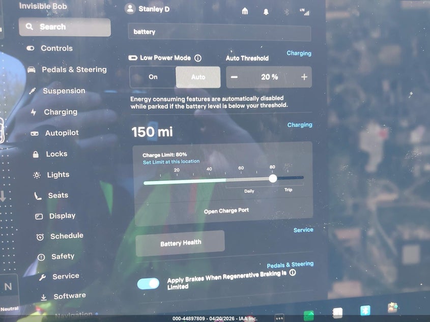 2022 Tesla Model X Dual Motor All-Wheel Drive VIN: 7SAXCAE57NF349250 Lot: 44897809