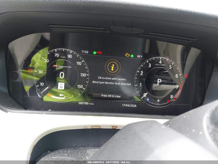 2019 Land Rover Range Rover Velar P250 R-Dynamic Se VIN: SALYL2EX3KA224638 Lot: 44897814