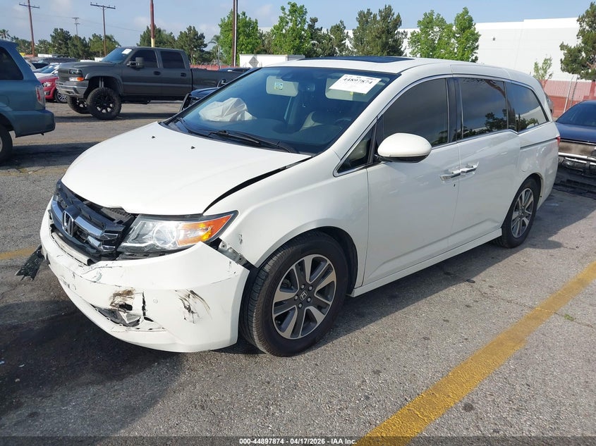 2014 HONDA ODYSSEY auction photo 2