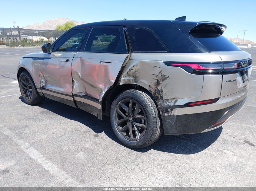 Vin: salyl2ex2ta820616, lot: 45395242, land rover range rover velar p250 dynamic se 20263