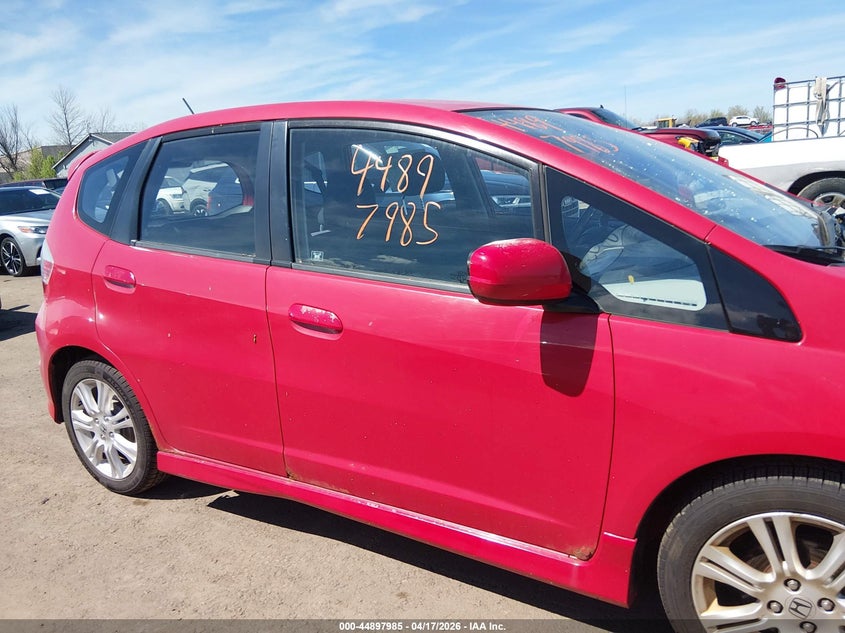 2010 Honda Fit Sport VIN: JHMGE8H44AC028291 Lot: 44897985