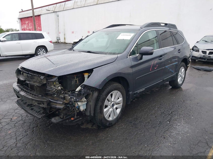 Vin: 4s4bsafc0f3352623, lot: 45395370, subaru outback 2.5i premium 20152