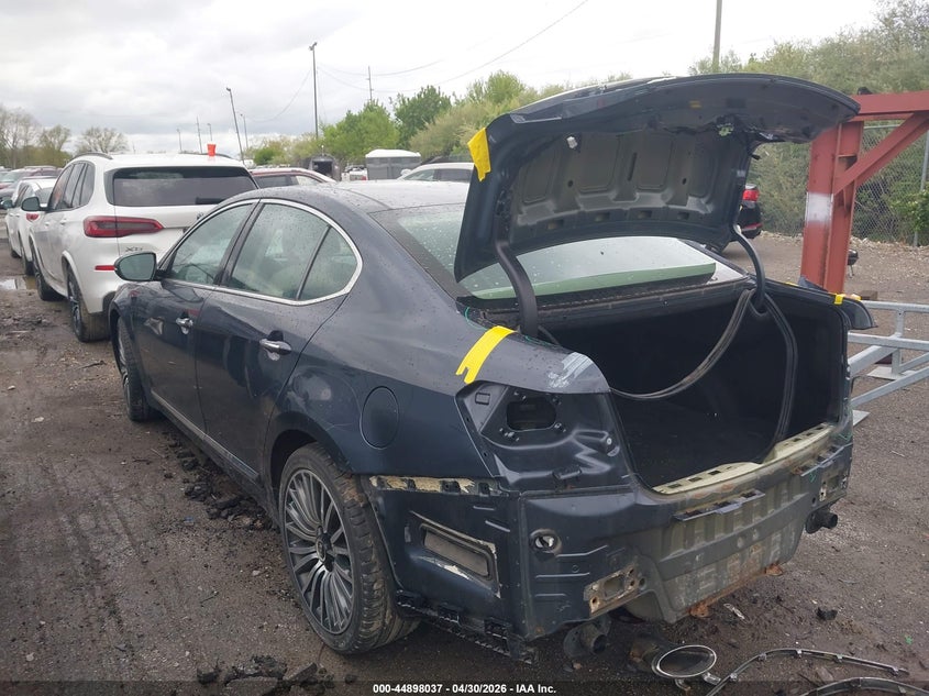 Vin: knaln4d75f5186432, lot: 45395401, kia cadenza premium 20153