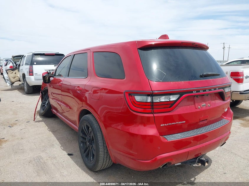 Vin: 1c4sdhct5jc412786, lot: 45395435, dodge durango r/t rwd 20183