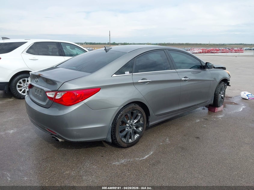 2012 Hyundai Sonata 2.4 Se grey Lot 111044898181 Vin 5NPEC4AC6CH374150