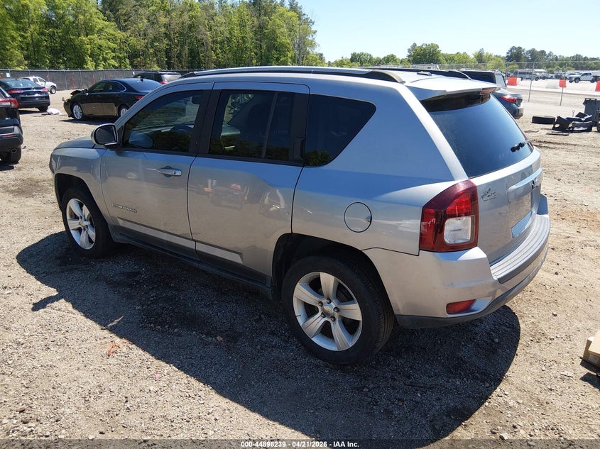 Vin: 1c4njcea9gd636442, lot: 45395603, jeep compass latitude 20163