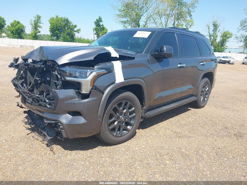 Vin: 7svaaaba7px020332, lot: 45395726, toyota sequoia limited 20232