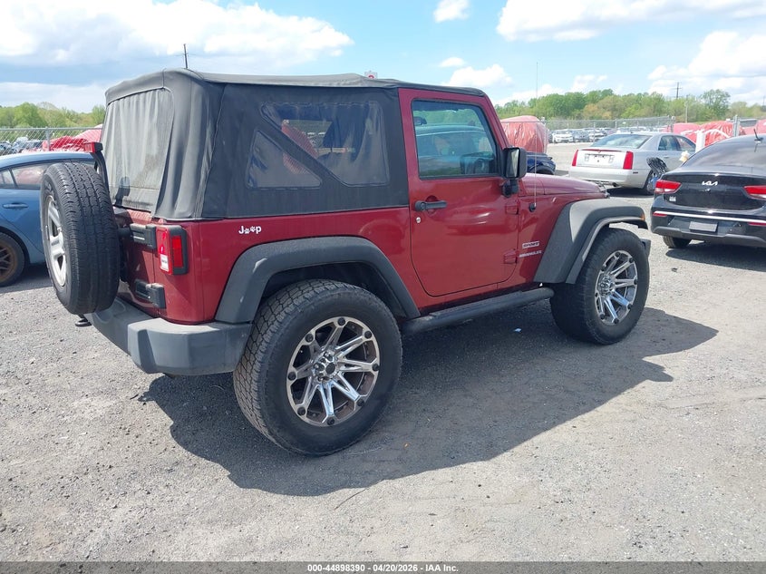 Vin: 1j4aa2d15bl577294, lot: 45395754, jeep wrangler sport 20114