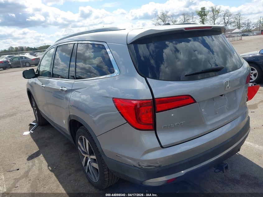 Vin: 5fnyf6h95gb117138, lot: 45395904, honda pilot touring 20163