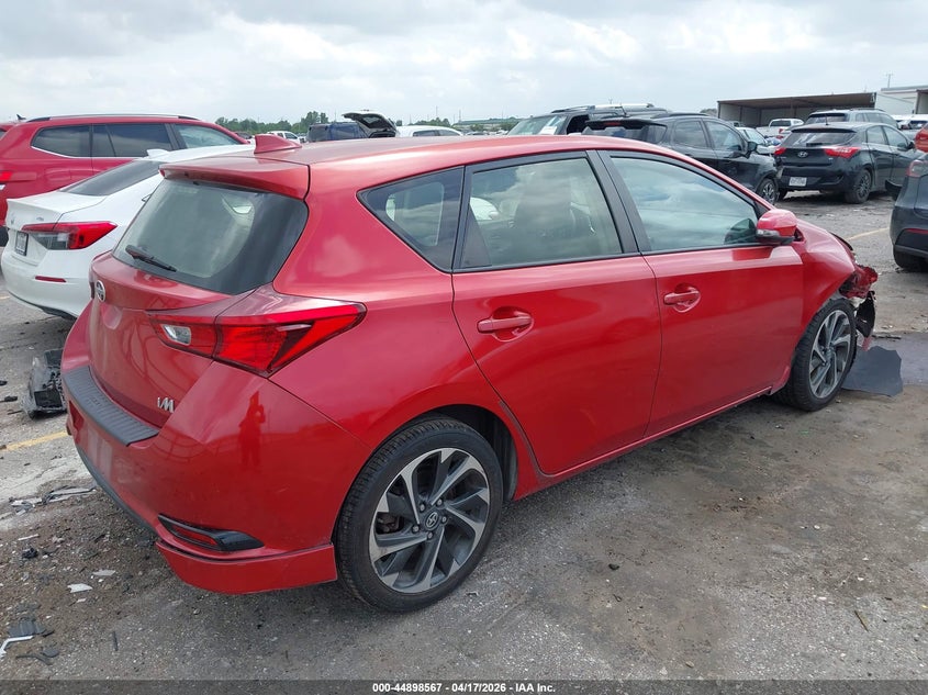 Vin: jtnkarje9gj515776, lot: 45395931, scion im 20164
