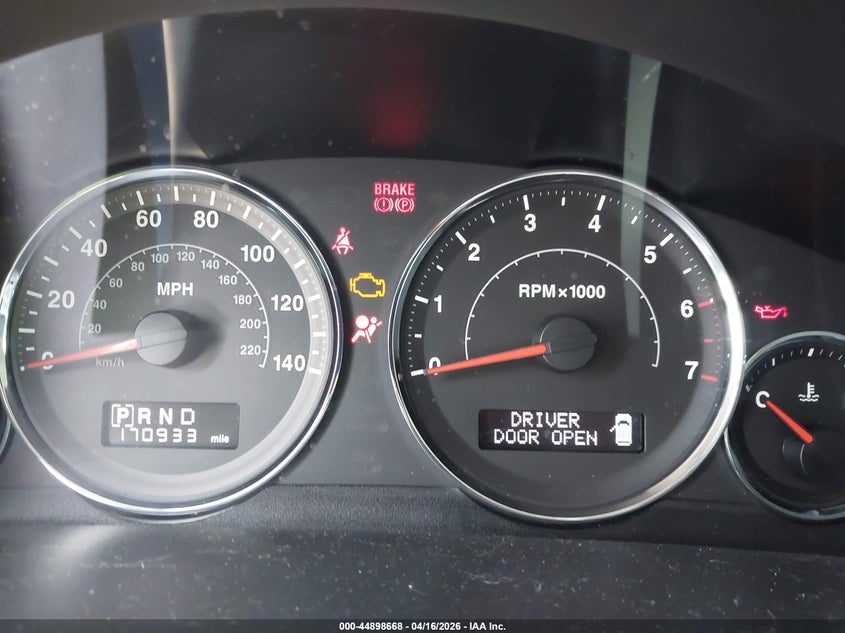 2010 Jeep Commander Sport VIN: 1J4RG4GK7AC122186 Lot: 44898668