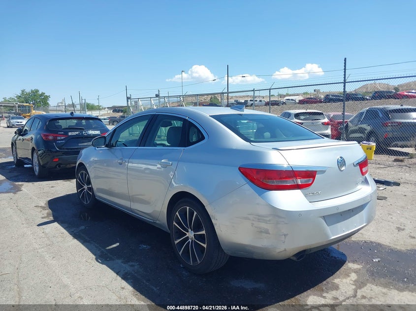 Vin: 1g4pr5sk4h4106659, lot: 45396084, buick verano sport touring 20173