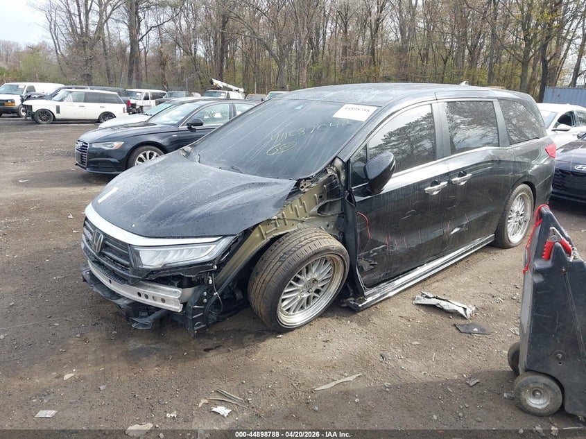 2021 Honda Odyssey Touring 5FNRL6H87MB006185 photo 1