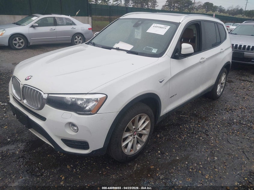 Vin: 5uxwx9c58f0d52173, lot: 45396219, bmw x3 xdrive28i 20152