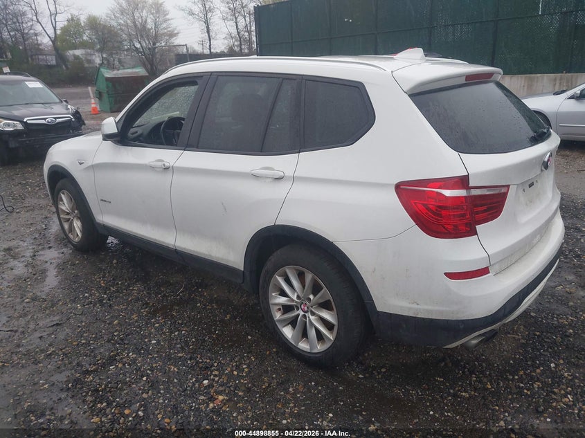 Vin: 5uxwx9c58f0d52173, lot: 45396219, bmw x3 xdrive28i 20153