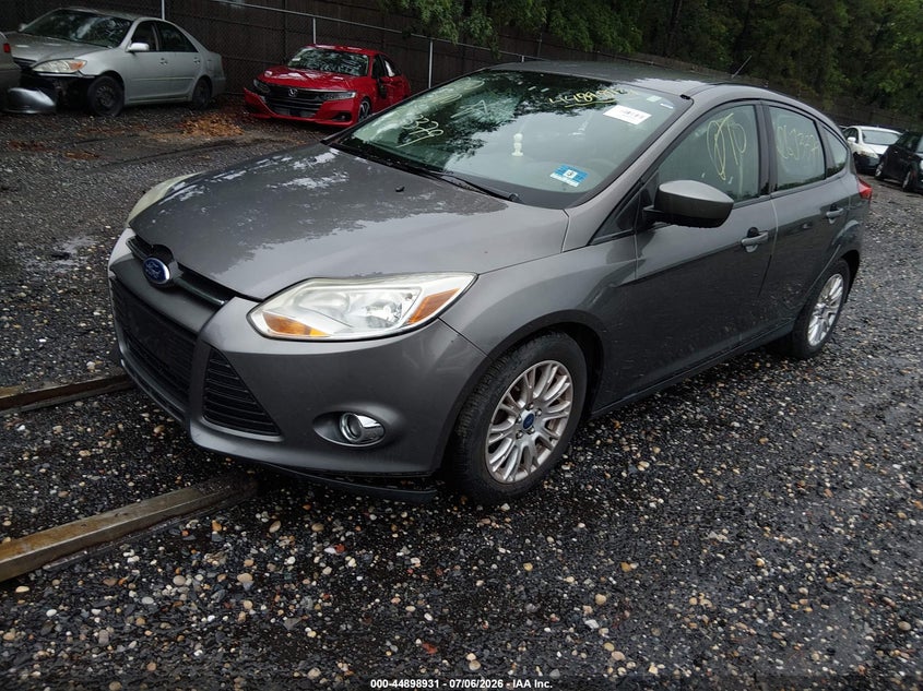 Vin: 1fahp3k24cl396862, lot: 45396295, ford focus se 20122