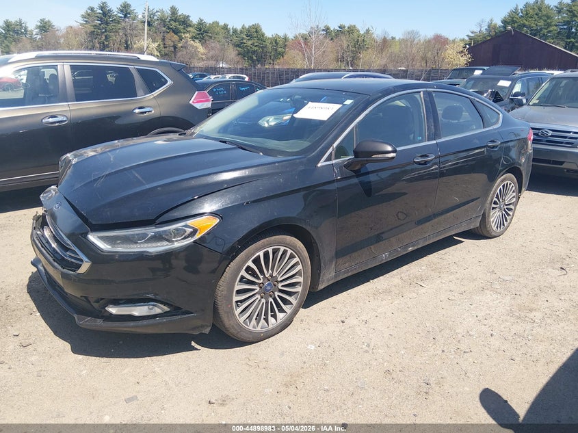 2017 Ford Fusion Se 3FA6P0T91HR361710 photo 1