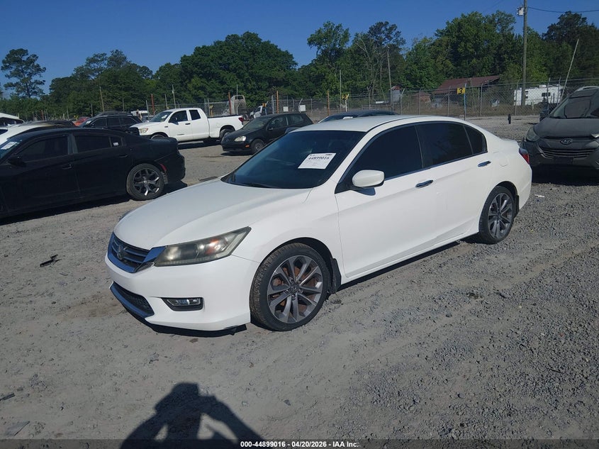 Vin: 1hgcr2f58ea174810, lot: 45396380, honda accord sport 20142