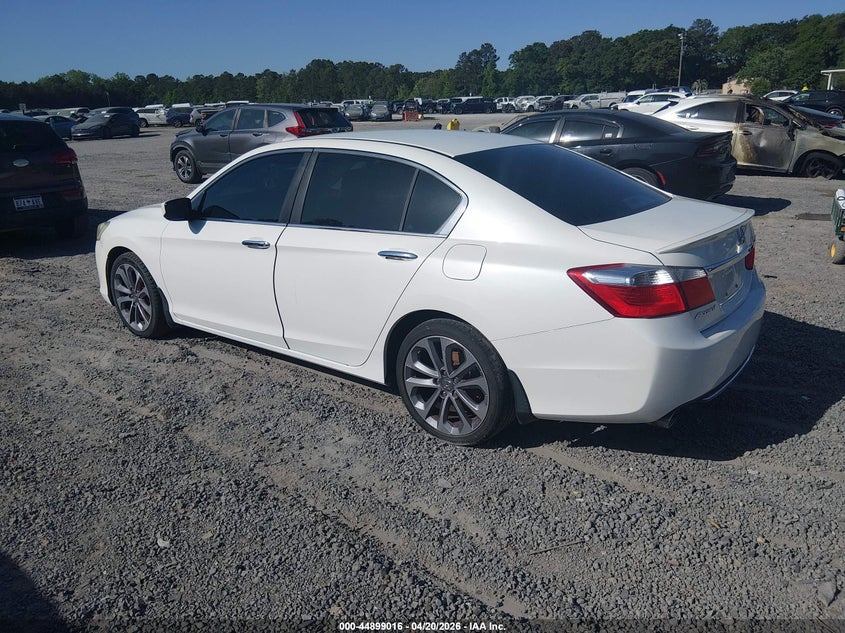 Vin: 1hgcr2f58ea174810, lot: 45396380, honda accord sport 20143