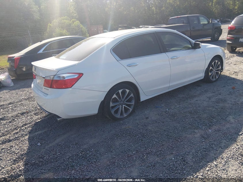 Vin: 1hgcr2f58ea174810, lot: 45396380, honda accord sport 20144