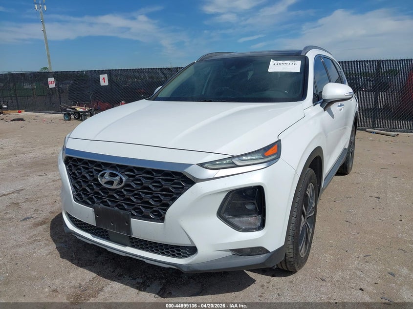 VIN 5NMS53AA6KH055848 2019 HYUNDAI SANTA FE LIMITED 2.0T