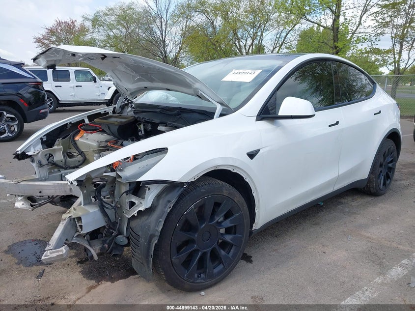 2021 Tesla Model Y Long Range Dual Motor All-Wheel Drive 5YJYGDEE4MF179404 photo 1