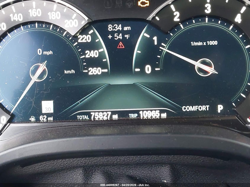 2019 BMW X4 xDrive30I VIN: 5UXUJ3C57KLG53211 Lot: 44899267