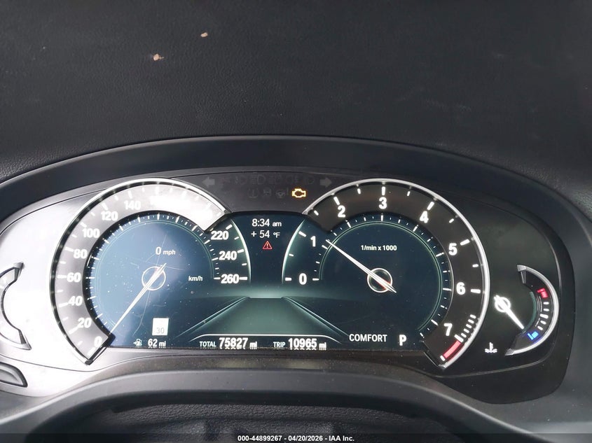 2019 BMW X4 xDrive30I VIN: 5UXUJ3C57KLG53211 Lot: 44899267