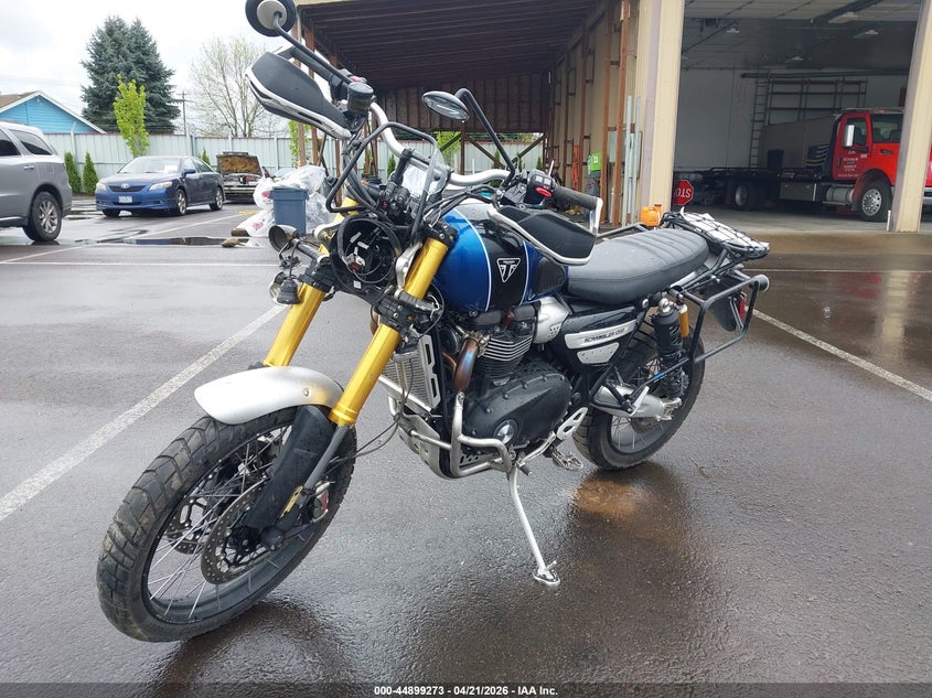 2019 TRIUMPH MOTORCYCLE SCRAMBLER auction photo 2