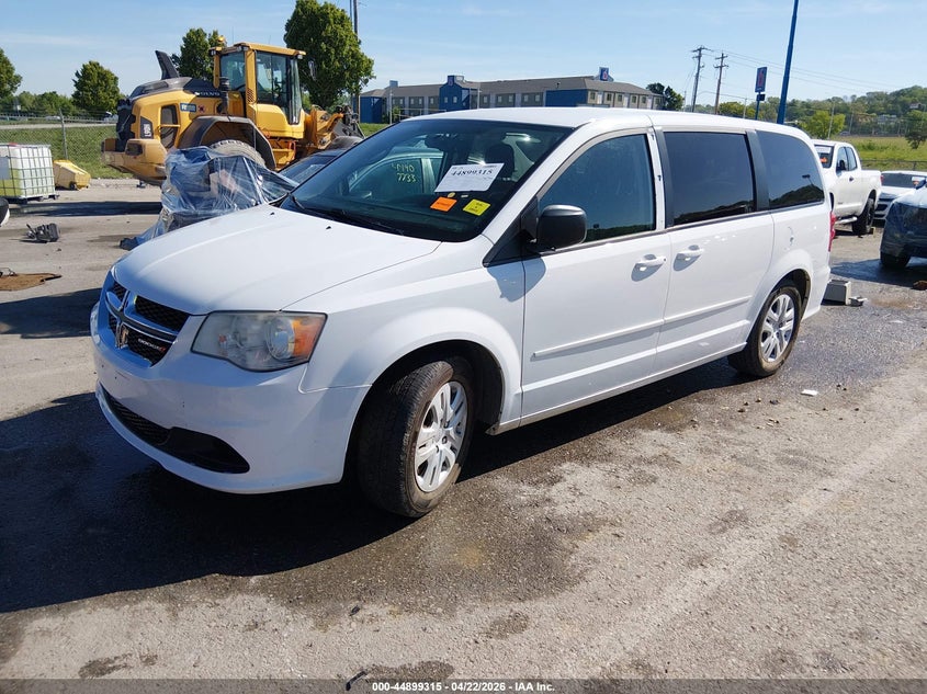 Vin: 2c4rdgbg7er284304, lot: 45396679, dodge grand caravan se 20142