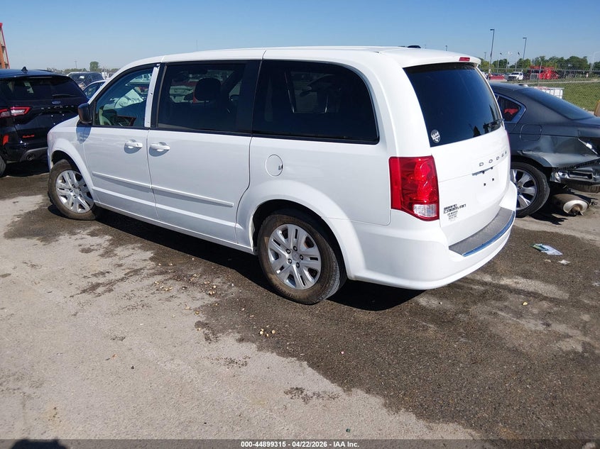 Vin: 2c4rdgbg7er284304, lot: 45396679, dodge grand caravan se 20143