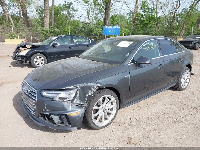 Vin: wauenaf49ka016053, lot: 45396733, audi a4 45 premium 20192