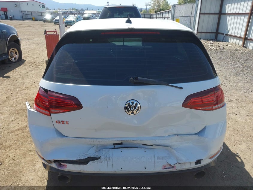 2019 Volkswagen Golf Gti 2.0T Autobahn/2.0T Rabbit Edition/2.0T S/2.0T Se VIN: 3VW6T7AU7KM019864 Lot: 44899459