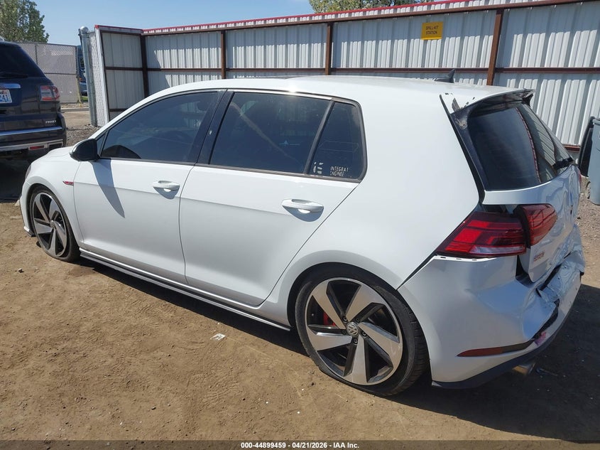 2019 Volkswagen Golf Gti 2.0T Autobahn/2.0T Rabbit Edition/2.0T S/2.0T Se VIN: 3VW6T7AU7KM019864 Lot: 44899459