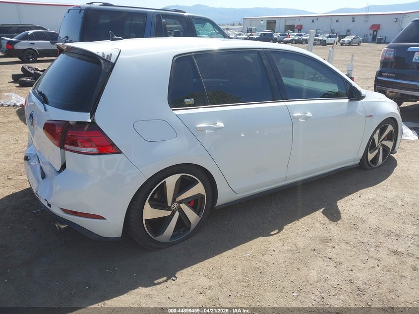 2019 Volkswagen Golf Gti 2.0T Autobahn/2.0T Rabbit Edition/2.0T S/2.0T Se VIN: 3VW6T7AU7KM019864 Lot: 44899459