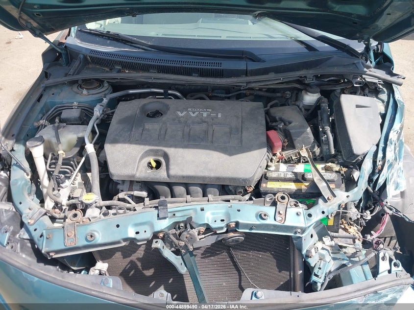 2010 Toyota Corolla 1.8 Le Turquoise Lot 111044899490 Vin 2T1BU4EE2AC386937