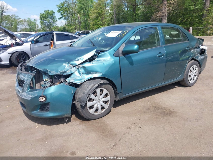 2010 Toyota Corolla 1.8 Le Turquoise Lot 111044899490 Vin 2T1BU4EE2AC386937