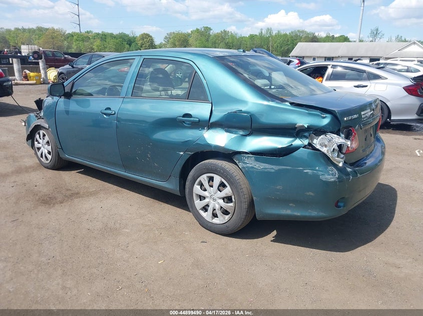 2010 Toyota Corolla 1.8 Le Turquoise Lot 111044899490 Vin 2T1BU4EE2AC386937